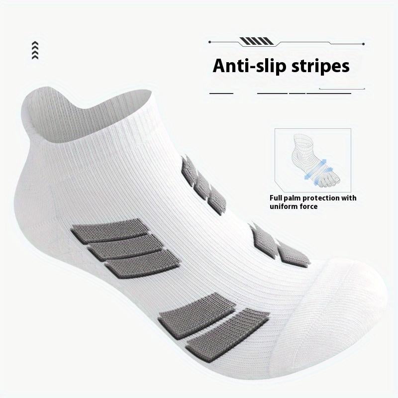 🧦Unisex No-Show-sokker – sklisikre, pustende og perfekte for sport