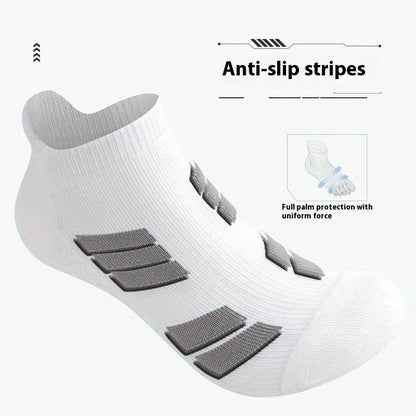 🧦Unisex No-Show-sokker – sklisikre, pustende og perfekte for sport