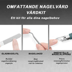 🔥Superdeal! 39% Rabatt! – Spetsigt Manikyrset med Slipad Finish