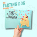 Farting Dog Birthday Card