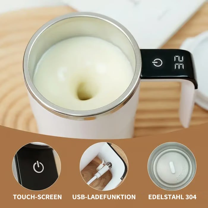 ✨Selvrørende kaffekrus med intelligent temperaturmåling ☕Perfekt gave til kjennere🎁