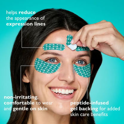 Peptide Skin Injection Peptid-infusert ansikts- og øyetape