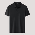 🌬️👕Summer Ice Silk Plaid kortärmad polotröja herr🌿