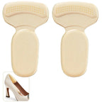 Anti-slip Heel Liners Soft Cushion Heel Protector Pads for Women Men Shoes - Apricot\xef\xbc\x882 PCS\xef\xbc\x89
