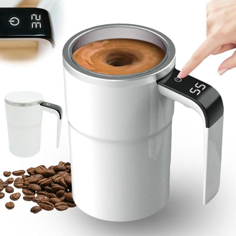 ✨Selvrørende kaffekrus med intelligent temperaturmåling ☕Perfekt gave til kjennere🎁