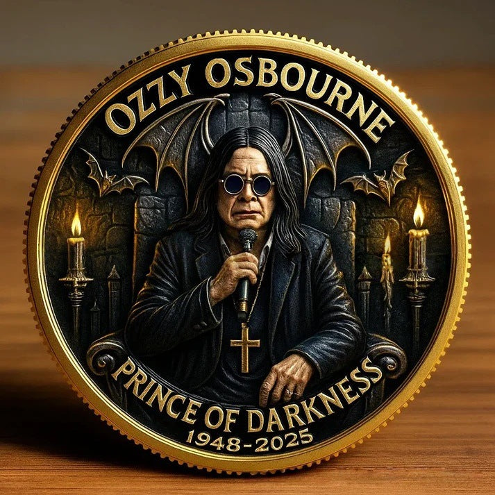 Ozzy Osbourne avskjedsmynt