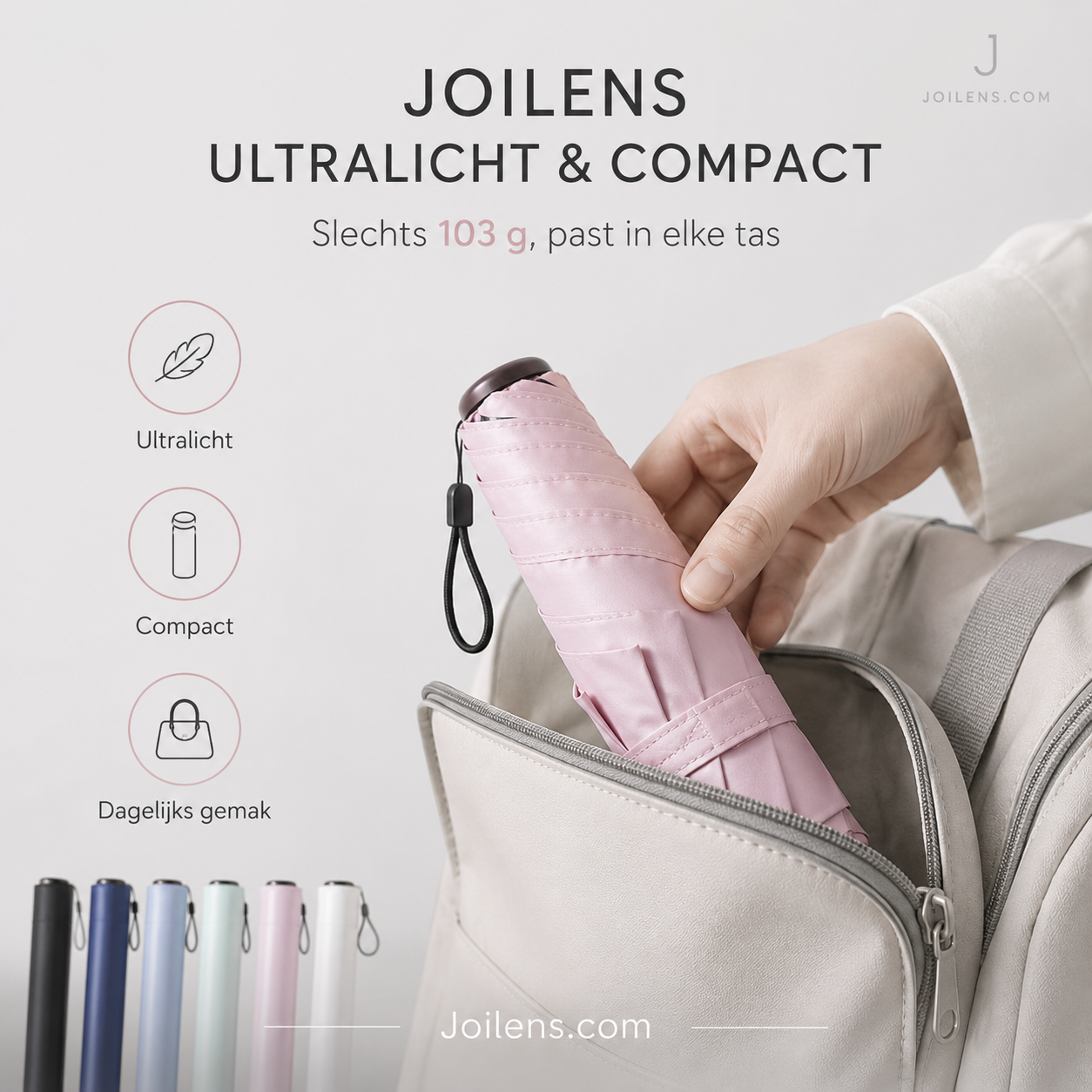 ✨ Si farvel til store paraplyer – Ultralett sol- og regnbeskyttelse på farten! ✨