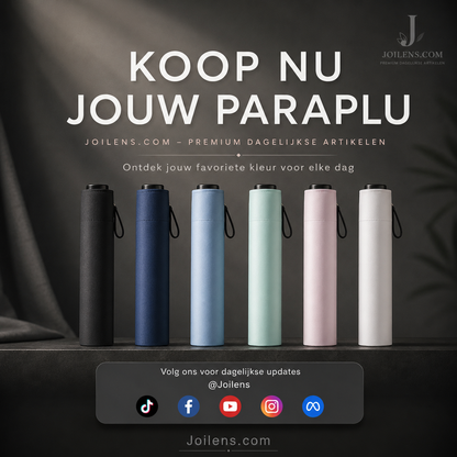 ✨ Si farvel til store paraplyer – Ultralett sol- og regnbeskyttelse på farten! ✨