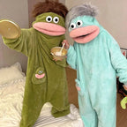 Funny Monster Hooded Fleece Robe \xf0\x9f\x90\xb8\xf0\x9f\x92\xa4