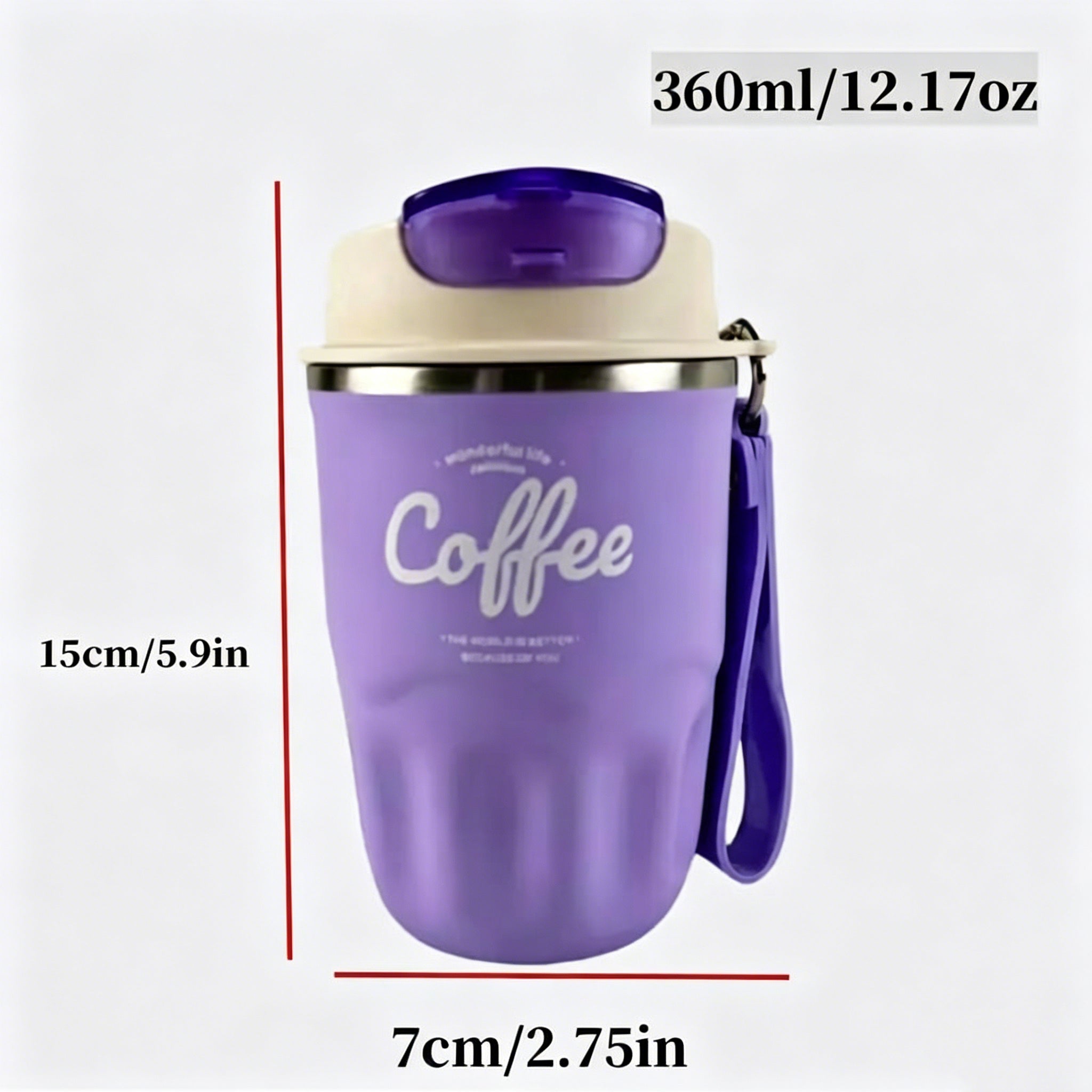 🔥Siste dag 50% RABATT - Kaffetermos