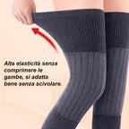 Komfortable og termisk elastiske lange knebeskyttere