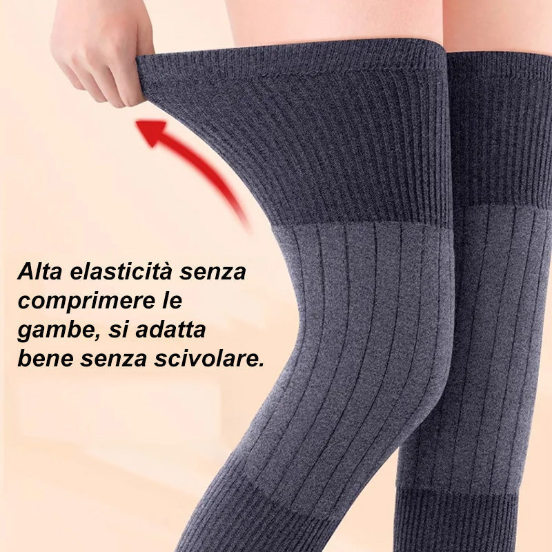 Komfortable og termisk elastiske lange knebeskyttere