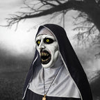 🎃Spooky Qualteus Nun Halloween Mask Latex Handwashable Cosplay Costume – cyrarisedeal