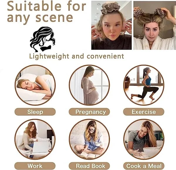 🔥Satin värmelös curlinguppsättning