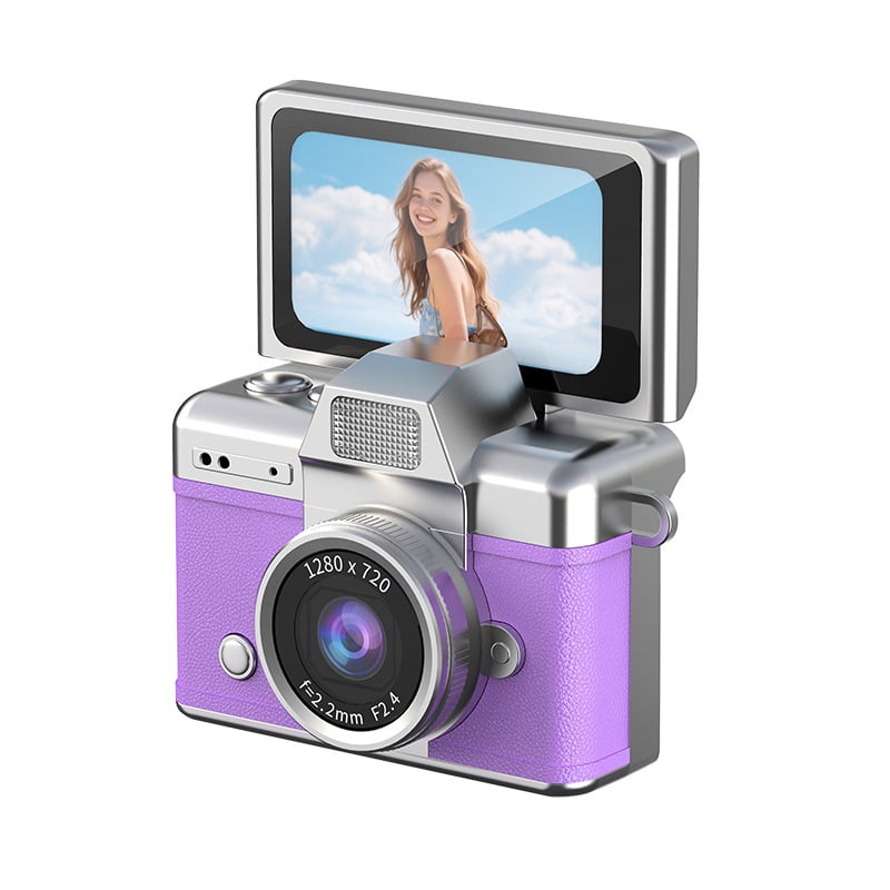 Mini digitalkamera med 1,47-tums LCD-skärm