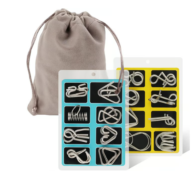 Den beste julegaven🎁 Metall Montessori-puslespill