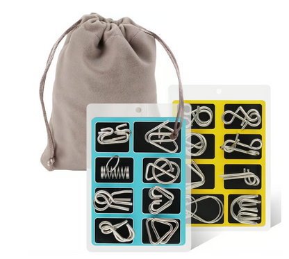 Den beste julegaven🎁 Metall Montessori-puslespill
