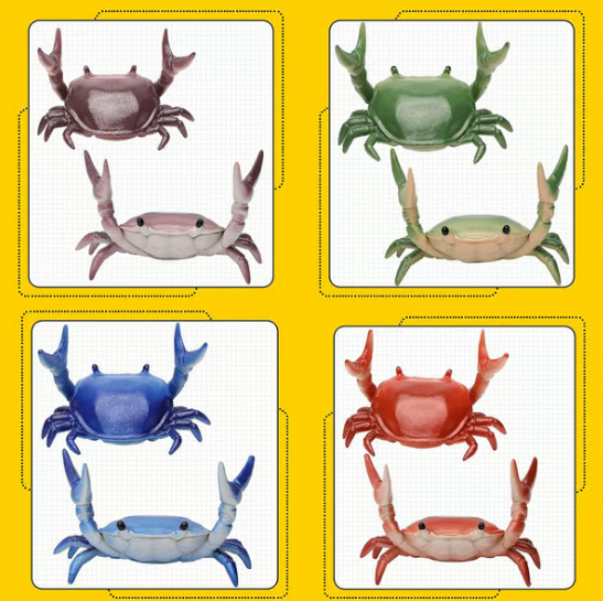 🔥2026 - 🦀 Søt krabbeformet penneholder