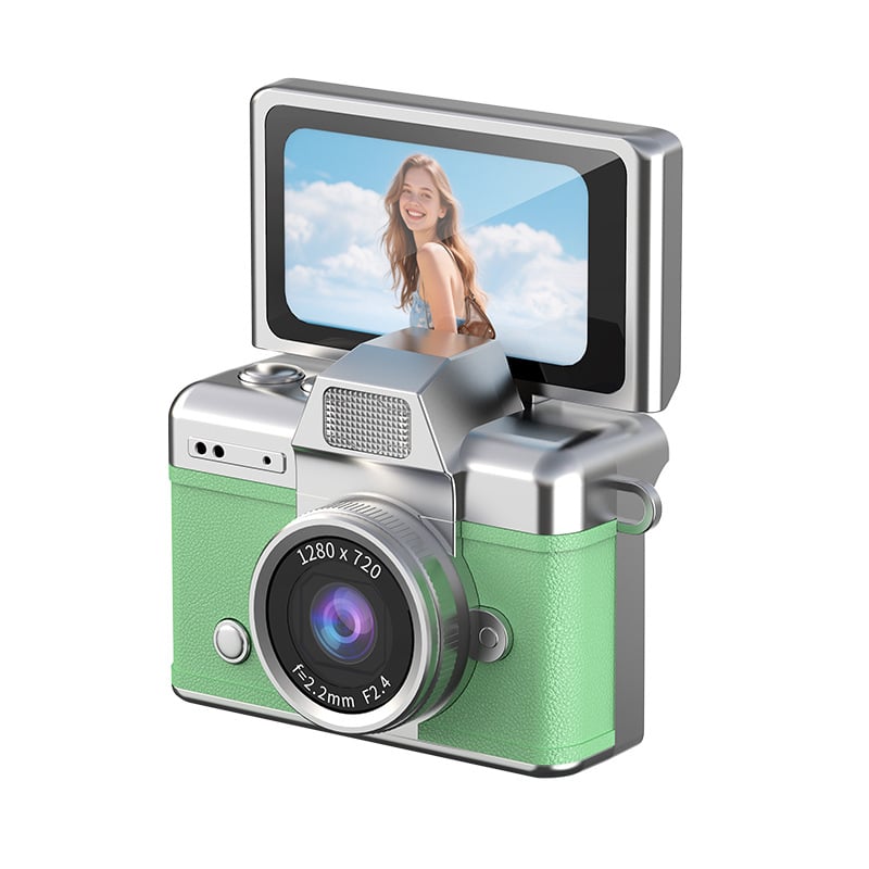 Mini digitalkamera med 1,47-tums LCD-skärm