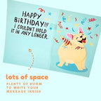 Farting Dog Birthday Card