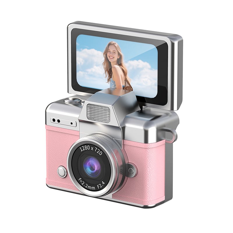 Mini digitalkamera med 1,47-tums LCD-skärm