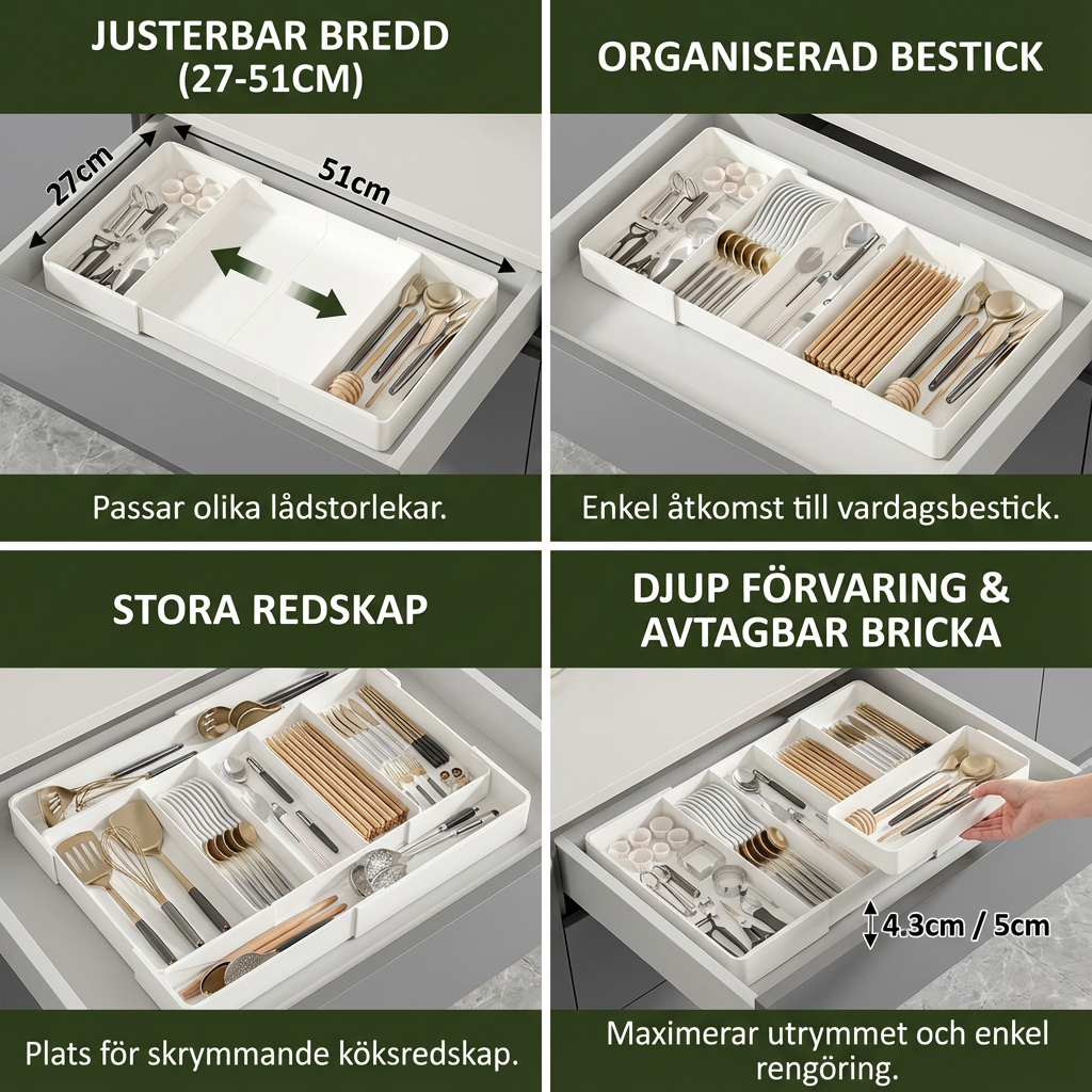 Skuffeorganisator