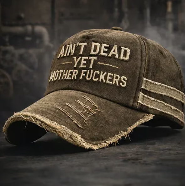 🎉Ain't Dead Yet Vintage Trucker Cap