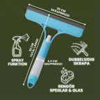 3-i-1 multifunksjonell glassrensestang