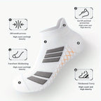 🧦Unisex No-Show-strumpor – Halkfria, andningsbara och perfekta för sport