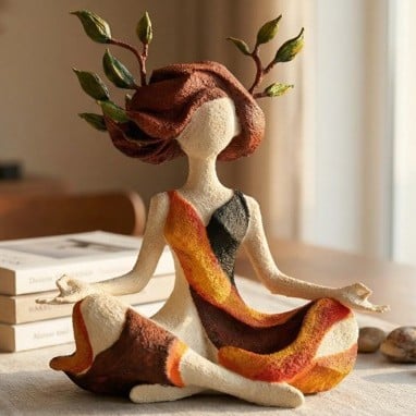🔥Serenity Growth | Skulptur som symboliserer indre harmoni
