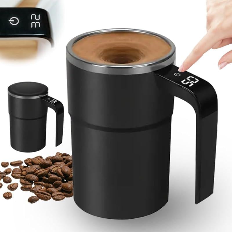 ✨Selvrørende kaffekrus med intelligent temperaturmåling ☕Perfekt gave til kjennere🎁