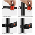 LED-cykel bakljus