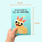 Farting Dog Birthday Card