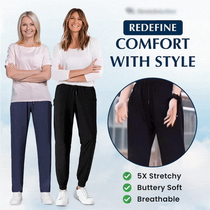 💖💖 SISTA DAGEN – 65% RABATT! 💖🎁 Unisex ultramjuka stretchbyxor med perfekt passform för en avslappnad stil