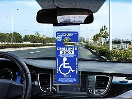 🔥🚗 Parkeringskortholder for handikappede