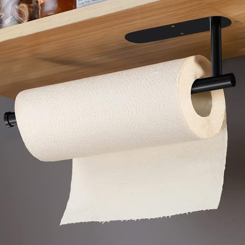 🧻Papirhåndkleholder under skapet – Rydd opp kjøkkenbenken på sekunder ✨