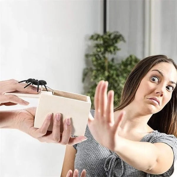 Supermorsom spøk-gaveeske med edderkopp 🎁 Spesielle gaver til venner/familie!