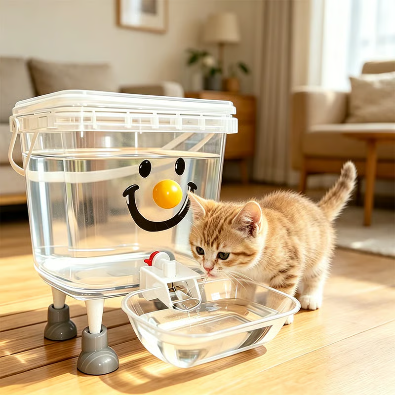 💧Vanndispenser for kjæledyr med stor kapasitet