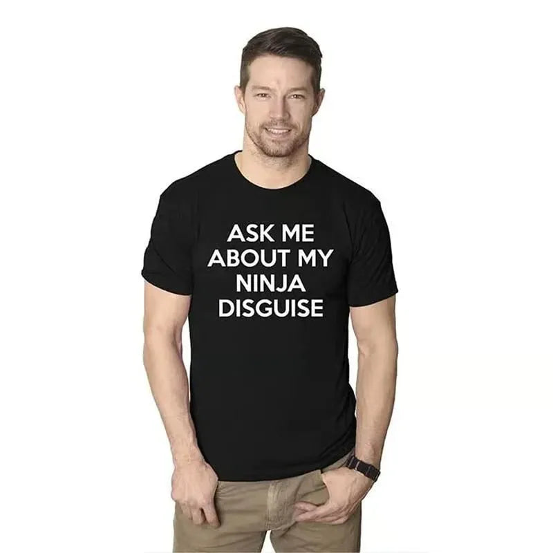 🔥🤣Ninja Disguise T-skjorte