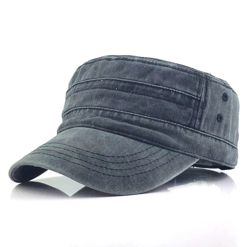 En trendy, komfortabel og luftig flat top cap