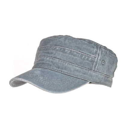 En trendy, komfortabel og luftig flat top cap