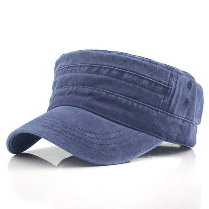 En trendy, komfortabel og luftig flat top cap