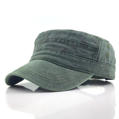 En trendy, komfortabel og luftig flat top cap