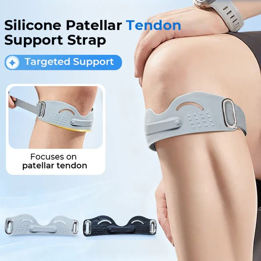 🔥 Opptil 50 % RABATT🔥Silikonknestropp til patella for lindring av knesmerter