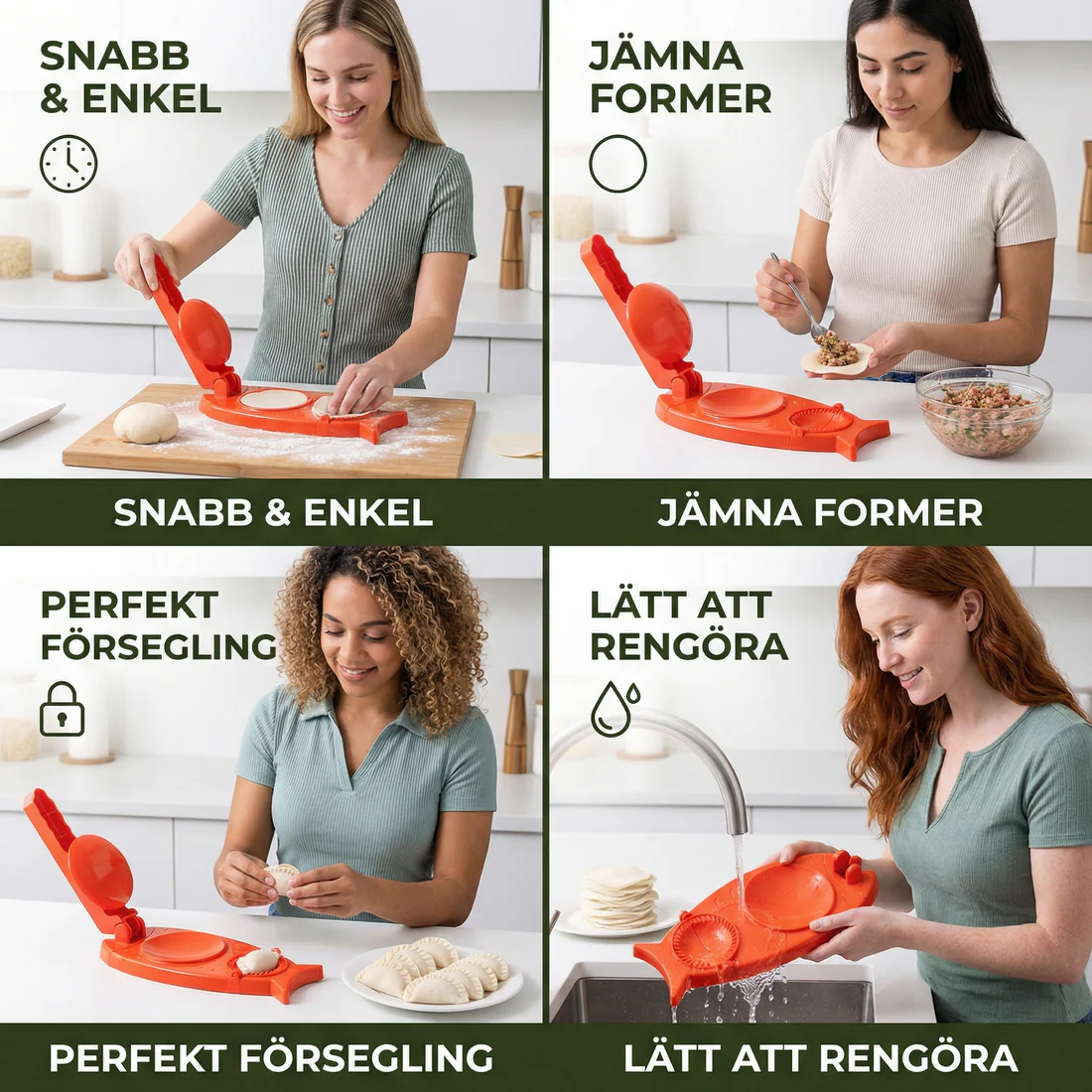 🌷 Vårrea: Spara 50% på dina favoritprodukter! Pirogform för köket – Praktiskt köksverktyg