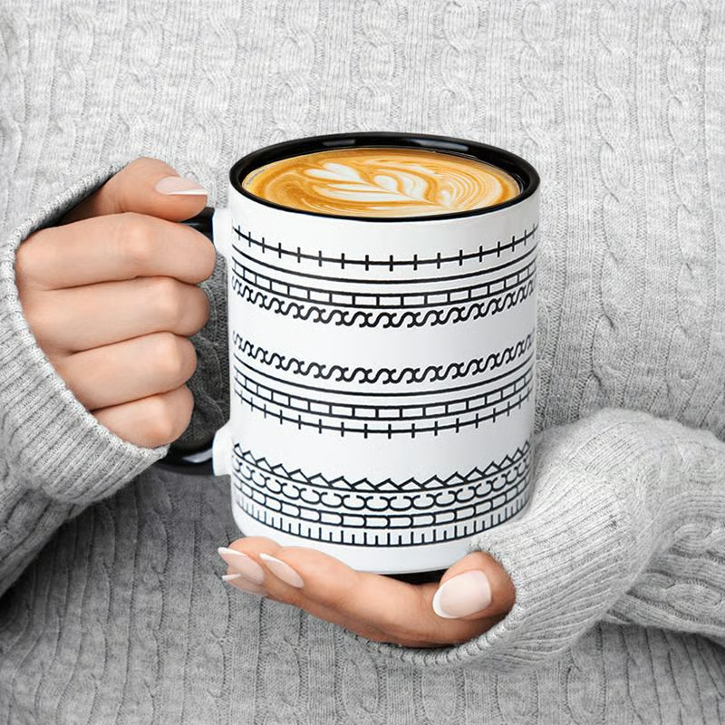 🔥Denne drittkrusen, morsomme keramiske kaffekrus med skjult melding