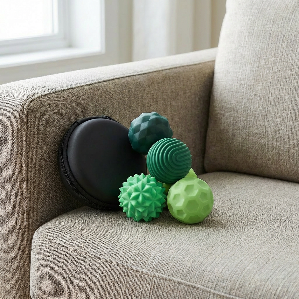 Magnetiska Silikonkulor – Sensorisk Fidgetleksak för Stressavlastning och Avslappning