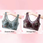 🎁 Super gather bra | Ice Silk Lace Cooling Comfort Bra
