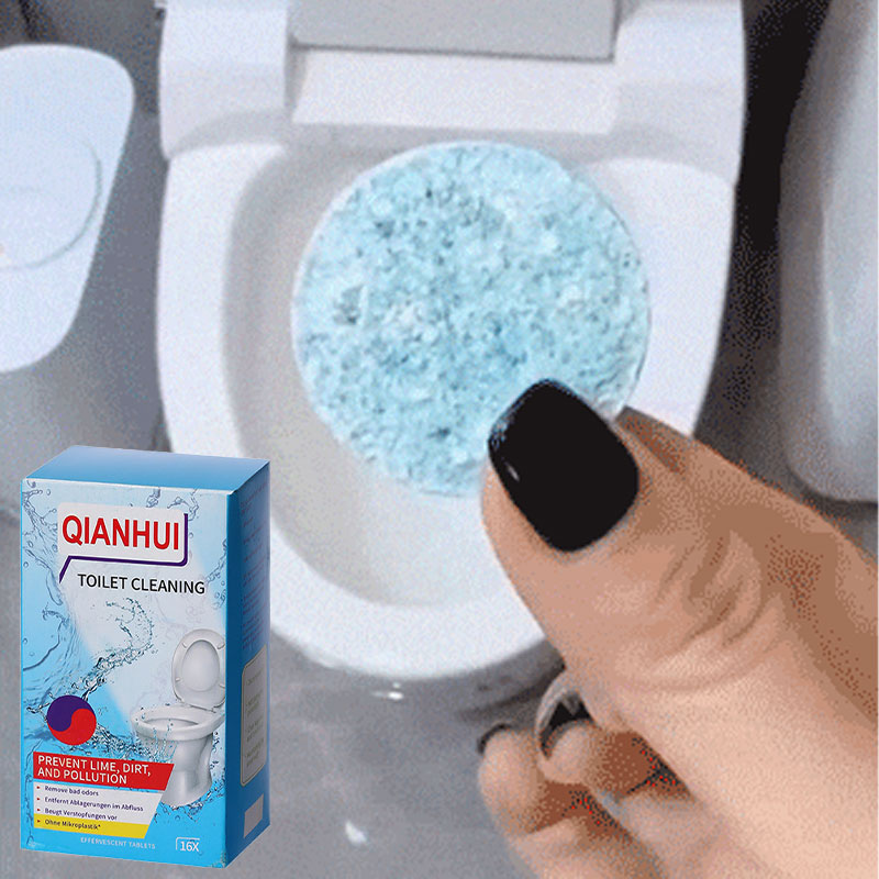 🔥Köp 2 få 3 gratis - 🍋Lemon Scent Toilet Bowl Cleaner Tablets