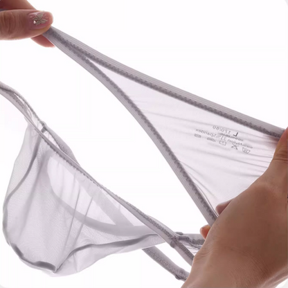 Lätta, transparenta trosor för män